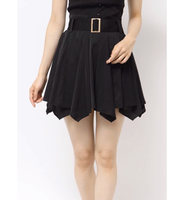 RESEXXY「ランダムヘムラッフルミニスカート」|スカート|