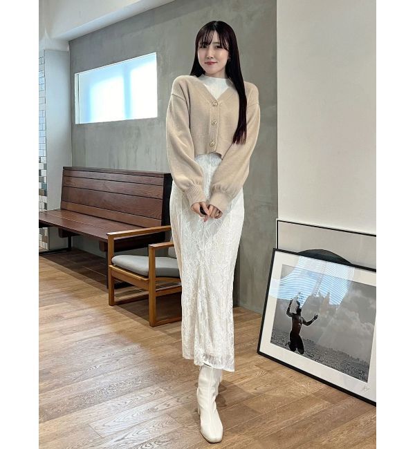 MERCURYDUO「レースマーメイドスカート」|スカート|