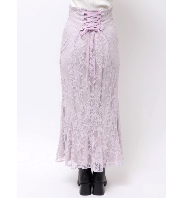 MERCURYDUO「レースマーメイドスカート」|スカート|