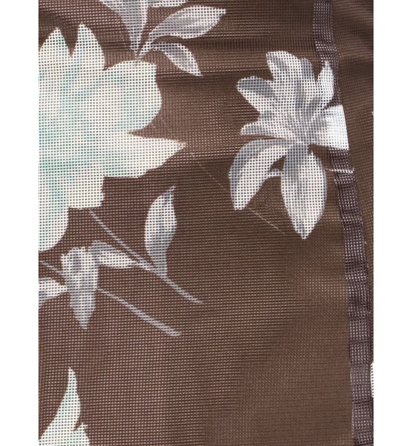 MERCURYDUO「花柄バックレースアップフレアスカート」|スカート|