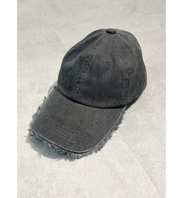 MURUA「カーブフリンジキャップ」|キャップ・キャスケット|