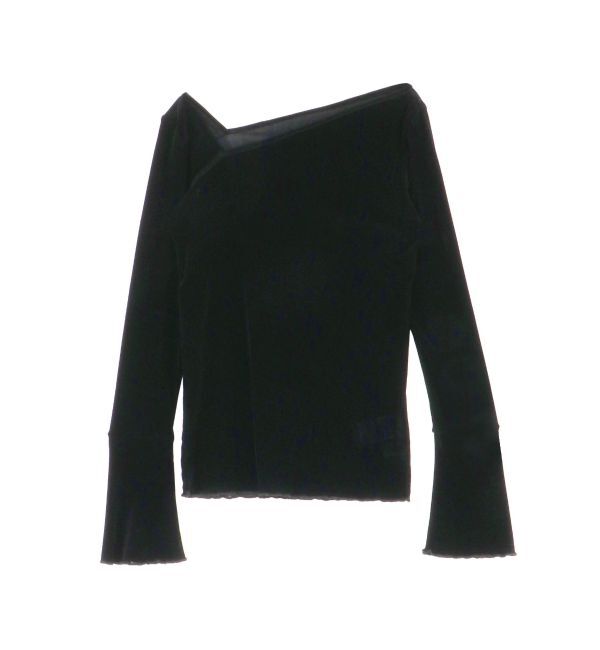 LAGUNAMOON「シアーフロッキーフレアスリーププルオーバー」|Tシャツ・カットソー|