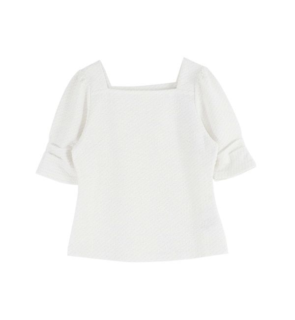 LAGUNAMOON「ツイードカットトップス」|Tシャツ・カットソー|