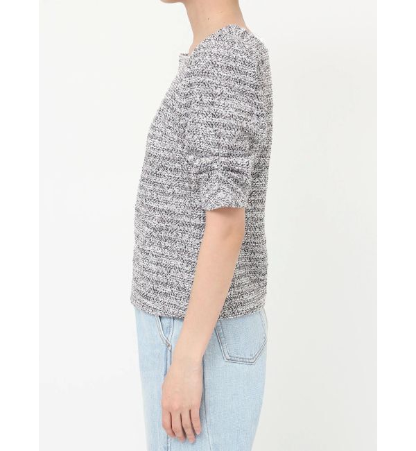 LAGUNAMOON「ツイードカットトップス」|Tシャツ・カットソー|