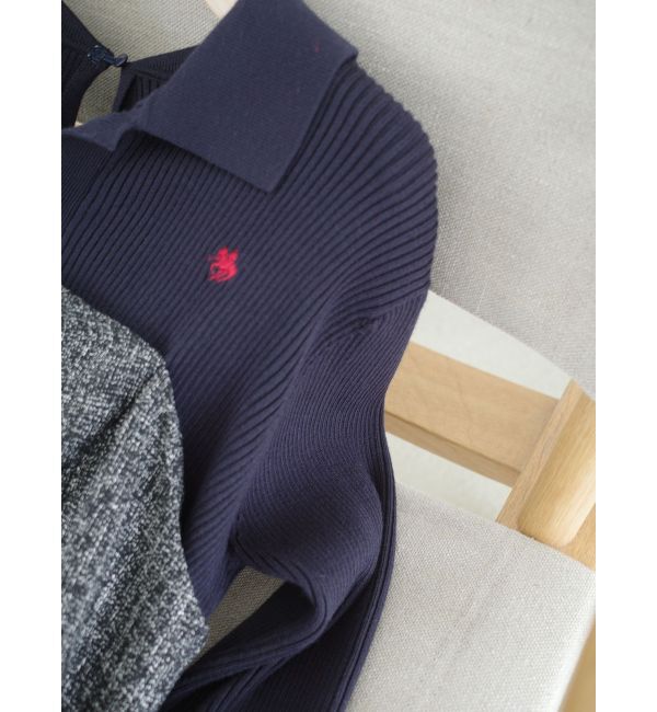 LAGUNAMOON「【POLO BCSコラボ】カラーネックニットドッキングワンピース」|ワンピース|