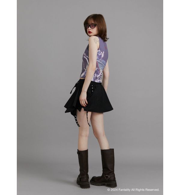 jouetie「【JANIS】photo print sleeveles【コラボ】」|タンクトップ|