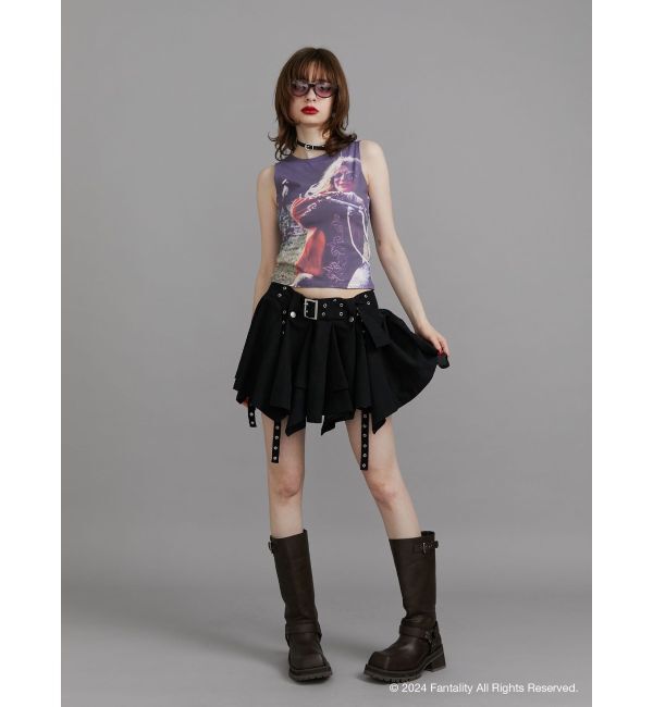 jouetie「【JANIS】photo print sleeveles【コラボ】」|タンクトップ|