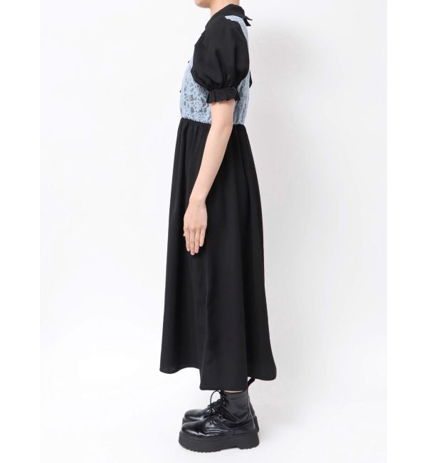 jouetie「レースドッキングチャイナワンピース」|ワンピース|