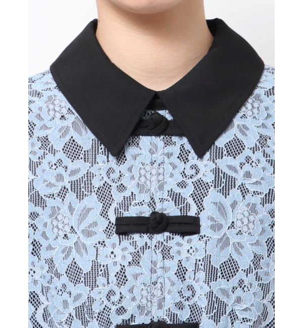 jouetie「レースドッキングチャイナワンピース」|ワンピース|