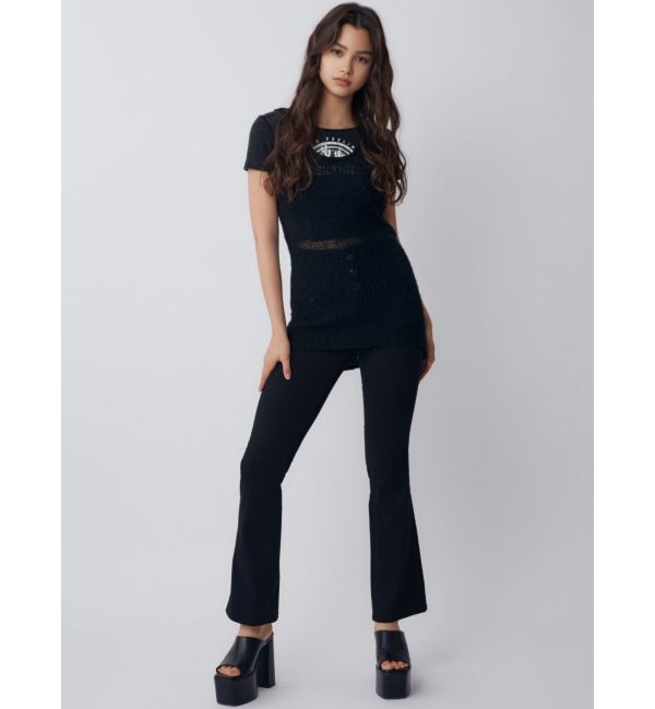 GYDA「SheerモヘアKTキャミチュニックTOPS」|ニット・セーター|