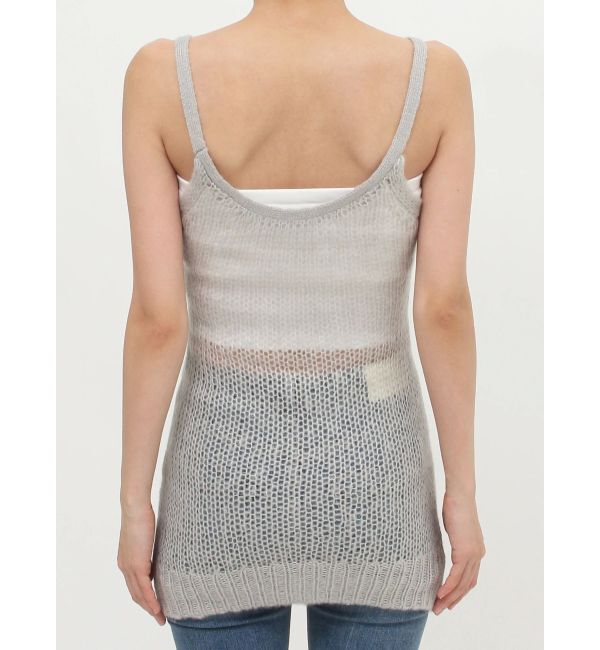 GYDA「SheerモヘアKTキャミチュニックTOPS」|ニット・セーター|