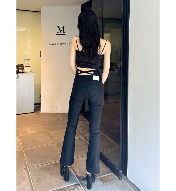 GYDA「ギャザーショートブラウス」|シャツ・ブラウス|