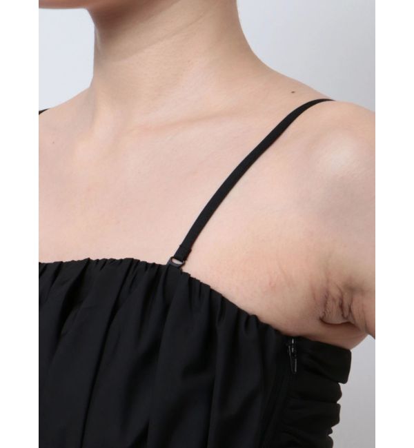 GYDA「ギャザーショートブラウス」|シャツ・ブラウス|