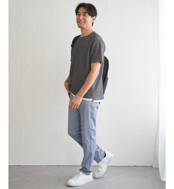 ikka「【抗菌防臭】冷感ドライワッフルフェイクT」|Tシャツ・カットソー|