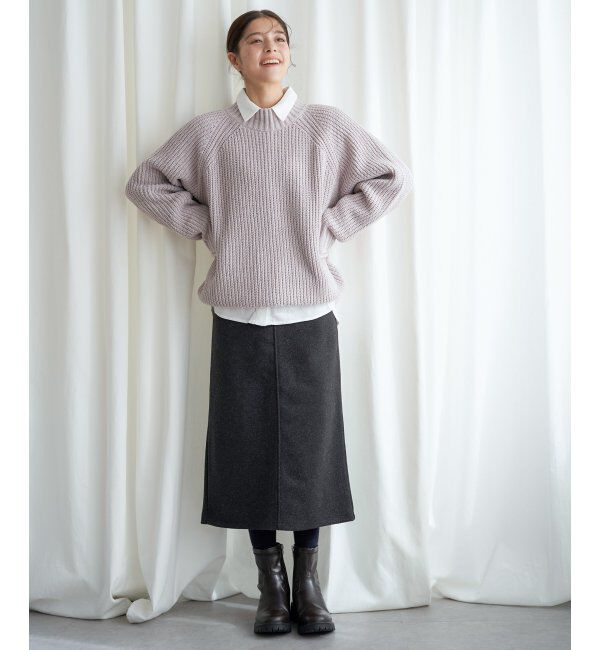 Lbc with Life「マットモールチャンキーニットプルオーバー」|カーディガン|