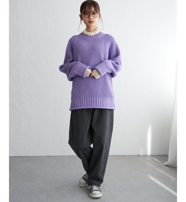 Lbc with Life「マットモールチャンキーニットプルオーバー」|カーディガン|