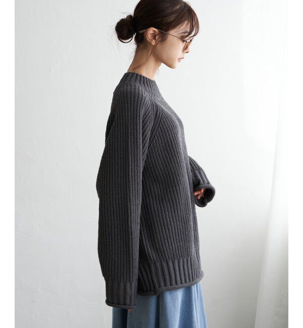 Lbc with Life「マットモールチャンキーニットプルオーバー」|カーディガン|