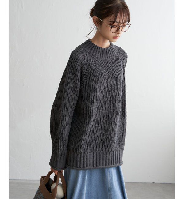 Lbc with Life「マットモールチャンキーニットプルオーバー」|カーディガン|