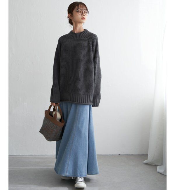 Lbc with Life「マットモールチャンキーニットプルオーバー」|カーディガン|