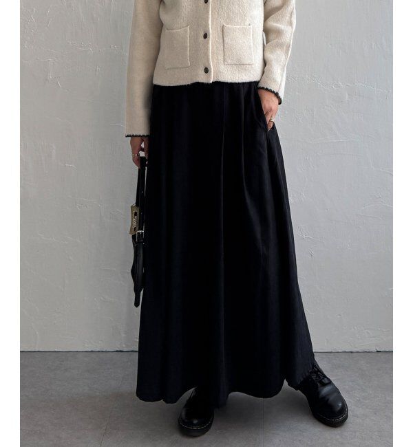 Lbc with Life「ピーチツイルベルトタックスカート」|スカート|