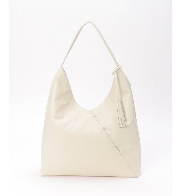 Lbc with Life「洗える合皮三角マチありショルダーバッグ」|その他|