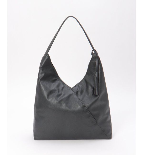 Lbc with Life「洗える合皮三角マチありショルダーバッグ」|その他|