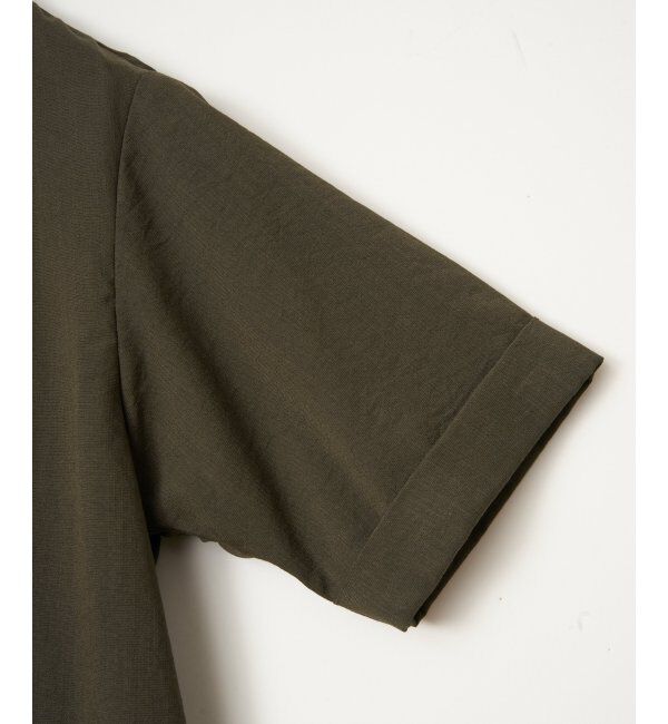 Lbc with Life「リネンライクハーフスリーブジャケット」|テーラードジャケット|