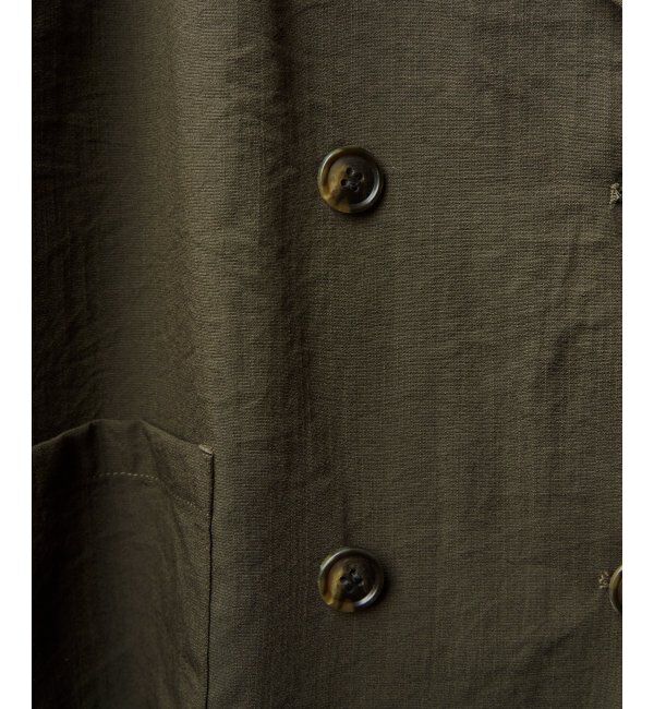 Lbc with Life「リネンライクハーフスリーブジャケット」|テーラードジャケット|