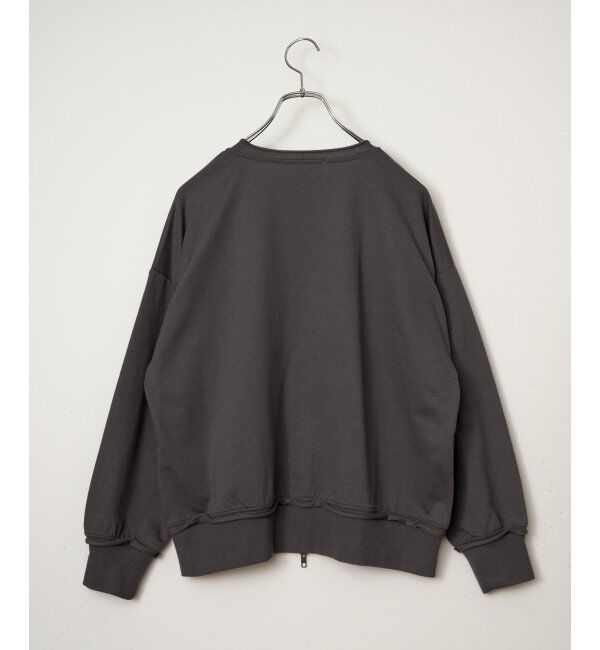 Lbc with Life「ミニ裏毛ダブルジップカーディガン」|カーディガン|