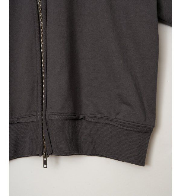 Lbc with Life「ミニ裏毛ダブルジップカーディガン」|カーディガン|