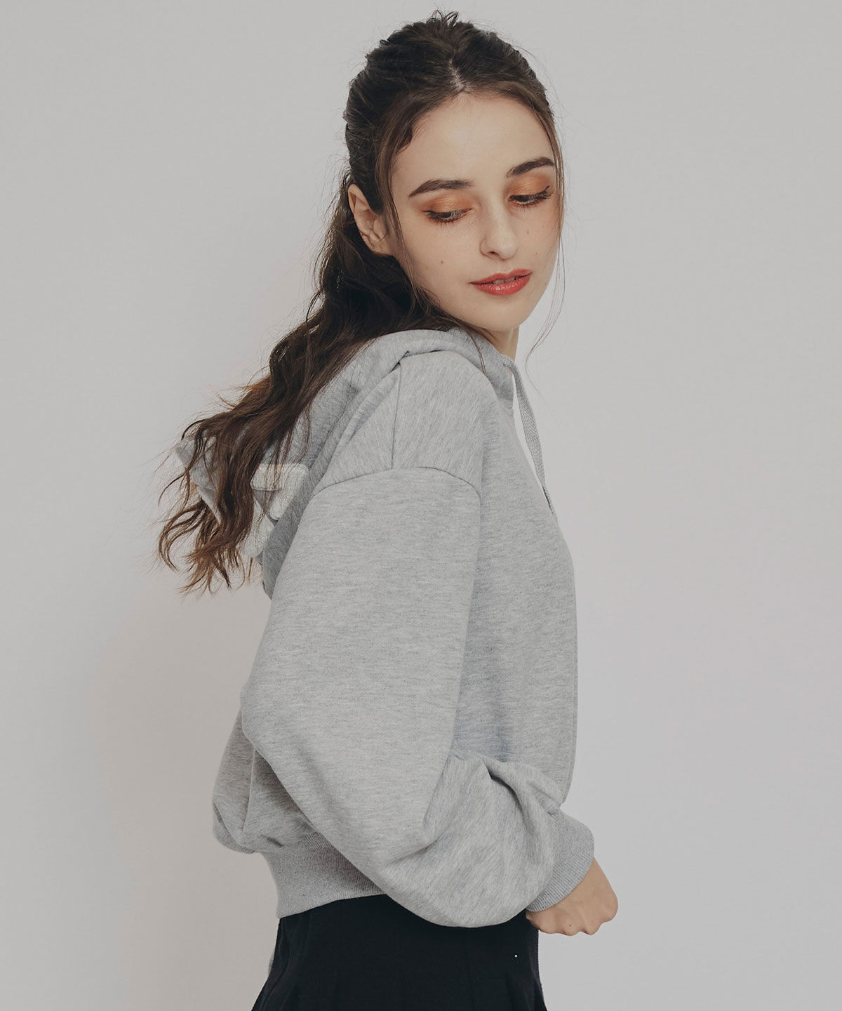 REDYAZEL「［FILA&times;REDYAZEL］サガラロゴコンパクトフーディ」|パーカー|