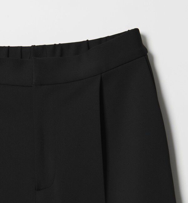 UNITED ARROWS「SPONGY タック ワイドパンツ」|スラックス|