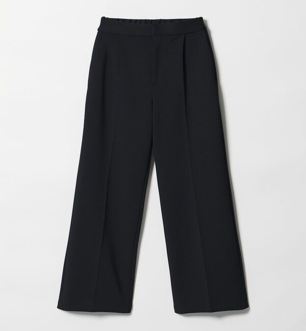 UNITED ARROWS「SPONGY タック ワイドパンツ」|スラックス|