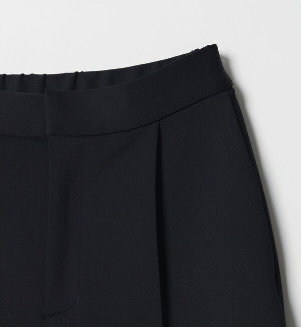 UNITED ARROWS「SPONGY タック ワイドパンツ」|スラックス|