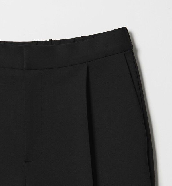 UNITED ARROWS「SPONGY タック テーパードパンツ」|スラックス|