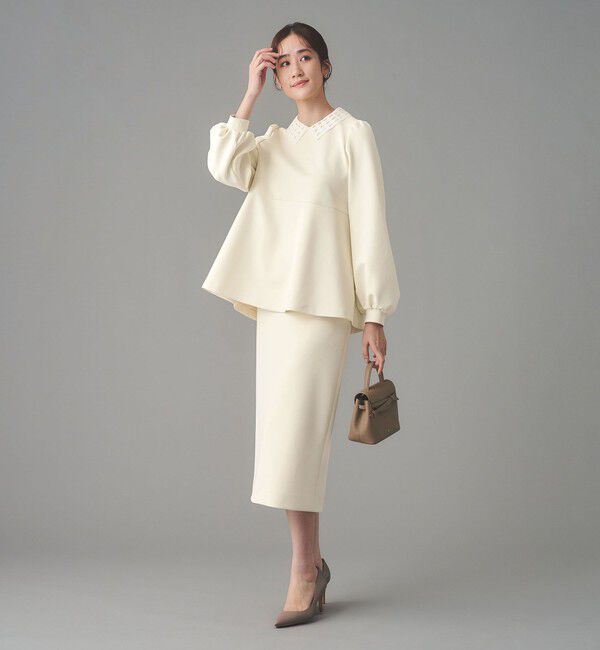 UNITED ARROWS「SPONGY ペプラム ブラウス」|シャツ・ブラウス|