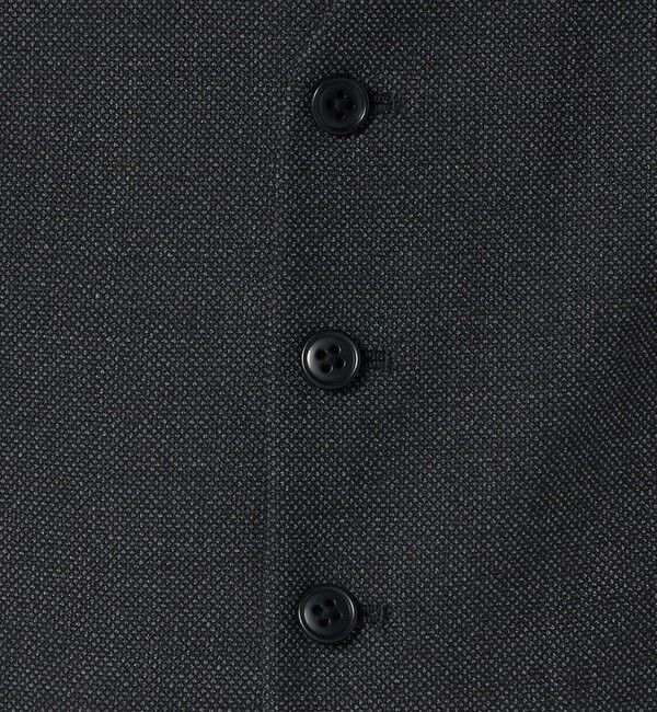 UNITED ARROWS green label relaxing「A+ TWPU バーズアイ 5B スリム ベスト -ウォッシャブル-」|ベスト・ジレ|