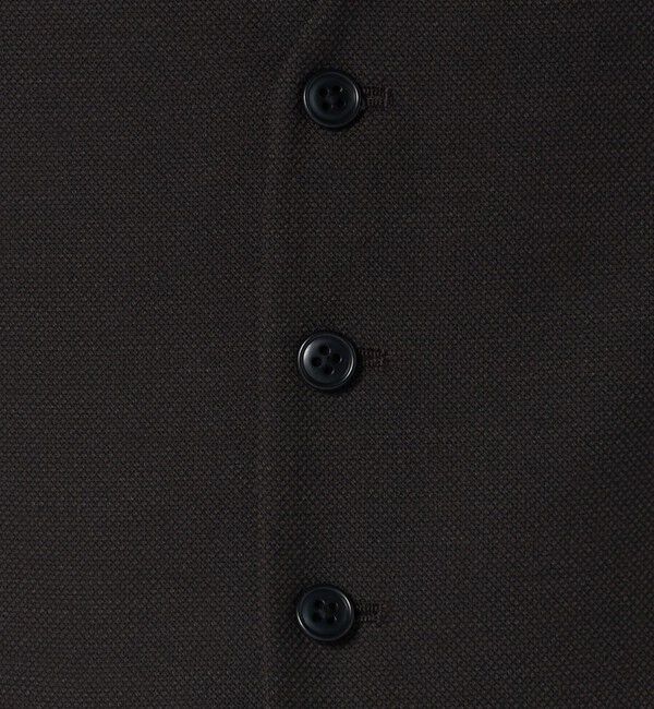 UNITED ARROWS green label relaxing「A+ TWPU バーズアイ 5B スリム ベスト -ウォッシャブル-」|ベスト・ジレ|