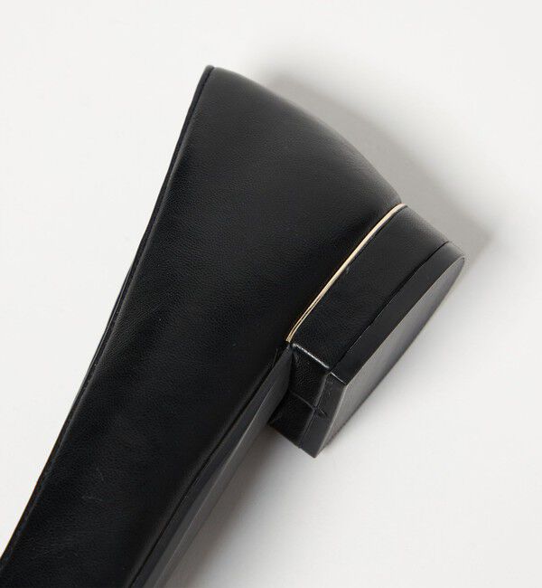 UNITED ARROWS green label relaxing「ポインテッド メタルライン フラットパンプス 撥水」|パンプス|