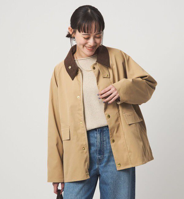 UNITED ARROWS green label relaxing「【別注】＜Barbour＞BORROWDALE ショート ブルゾン」|ブルゾン・スタジャン|