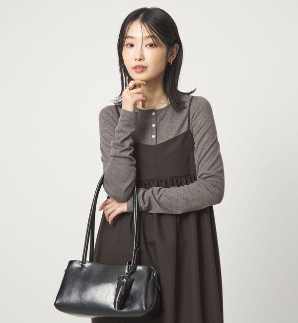 UNITED ARROWS green label relaxing「【別注】＜PROTAGONISTA＞ヘンリーネック ロングスリーブ Tシャツ」|Tシャツ・カットソー|