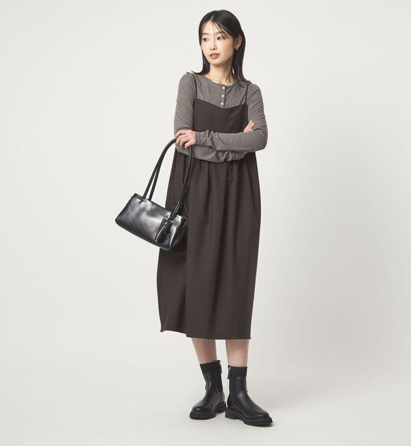 UNITED ARROWS green label relaxing「【別注】＜PROTAGONISTA＞ヘンリーネック ロングスリーブ Tシャツ」|Tシャツ・カットソー|