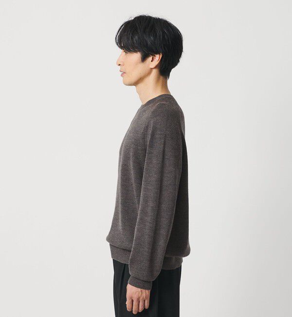BEAUTY&YOUTH UNITED ARROWS「7ゲージ ファイン MRN クルーネック ニット 手洗い可能」|ニット・セーター|