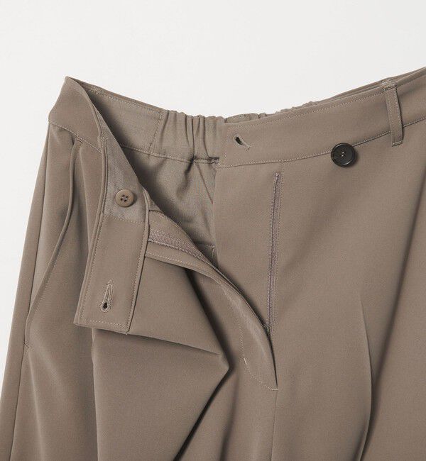 BEAUTY&YOUTH UNITED ARROWS「【WEB限定 Wardrobe DAILY MINIMAL】ダブルクロス ラップパンツ ウォッシャブル」|スラックス|