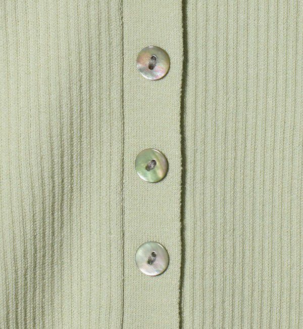 BEAUTY&YOUTH UNITED ARROWS「スキッパー リブニットカーディガン ウォッシャブル」|カーディガン|