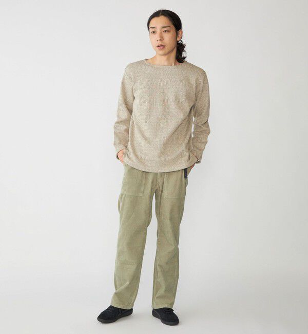 SHIPS「SHIPS: ローゲージ ピケ ボートネック カットソー」|Tシャツ・カットソー|