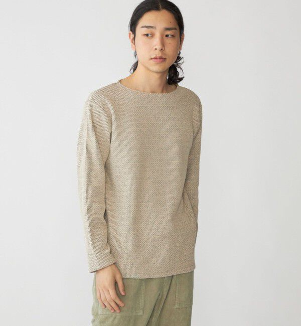 SHIPS「SHIPS: ローゲージ ピケ ボートネック カットソー」|Tシャツ・カットソー|