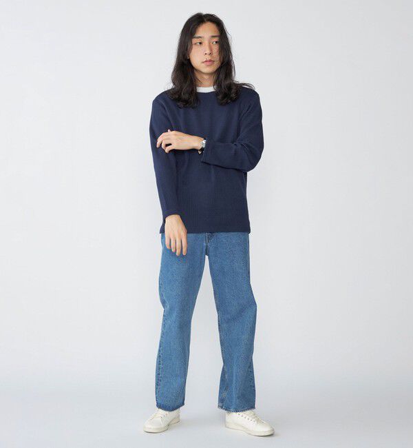 SHIPS「SHIPS: ローゲージ ピケ ボートネック カットソー」|Tシャツ・カットソー|