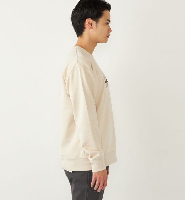 SHIPS Colors 「SHIPS Colors:フェイクスエード (ポリエステル) エンブロイダリー スウェット」|スウェット・ジャージ|