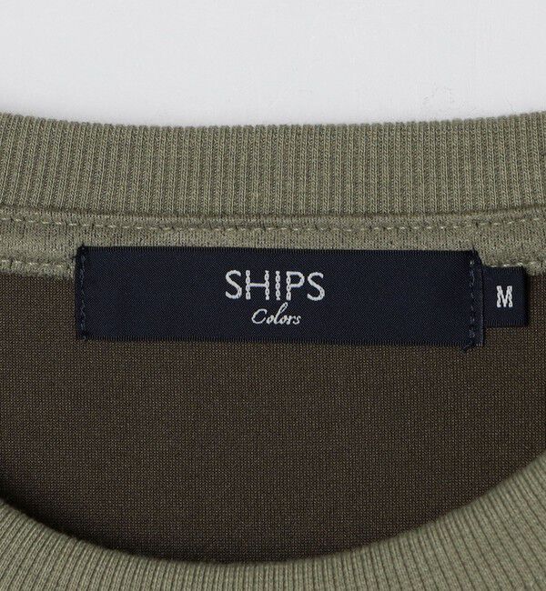 SHIPS Colors 「SHIPS Colors:フェイクスエード (ポリエステル) エンブロイダリー スウェット」|スウェット・ジャージ|